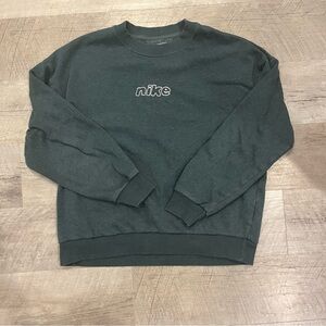Green American Eagle Nike Crewneck XS